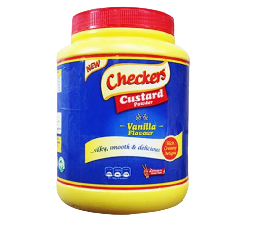 Checkers vanilla custard